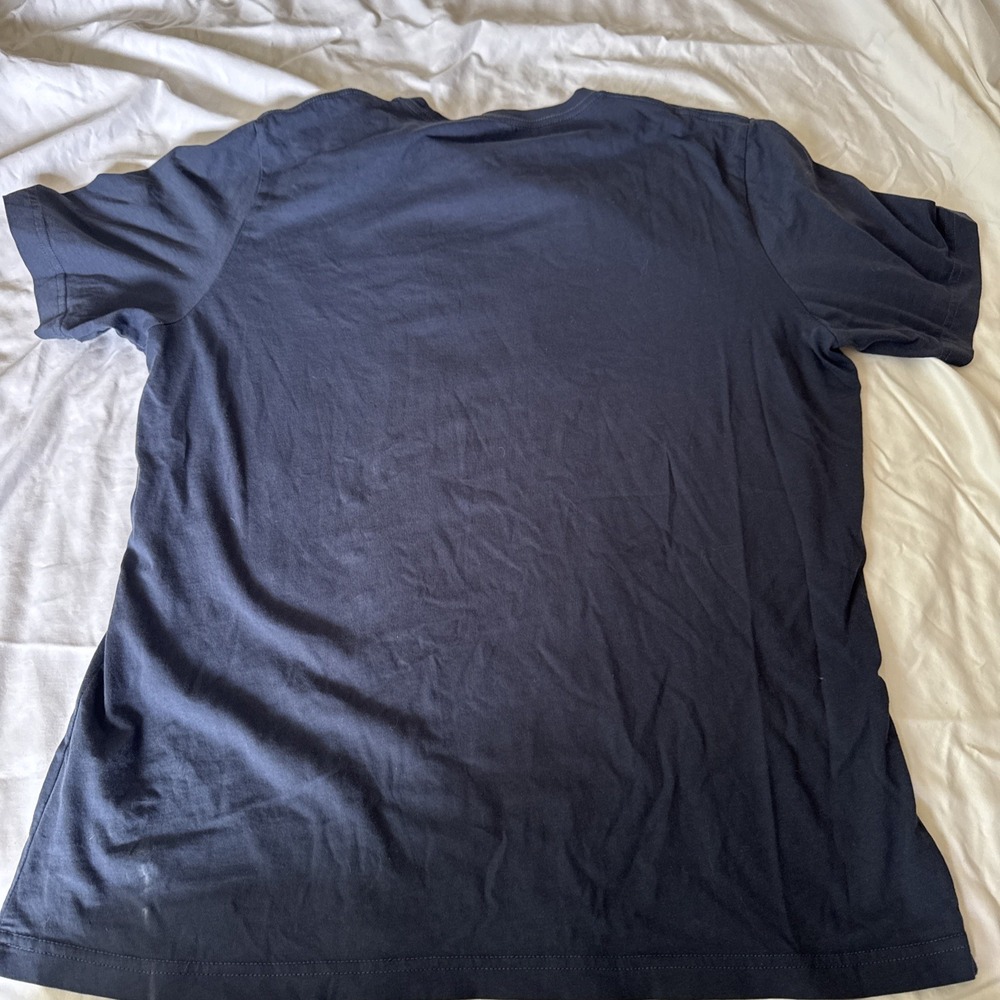 Travis Mathew's Colorado Flag T-shirt Golf XL Gun Metal Blue NWOT - Picture 6 of 6